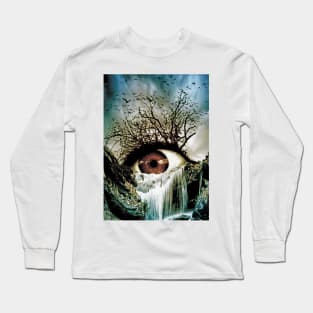 Cascade Crying Eye Long Sleeve T-Shirt